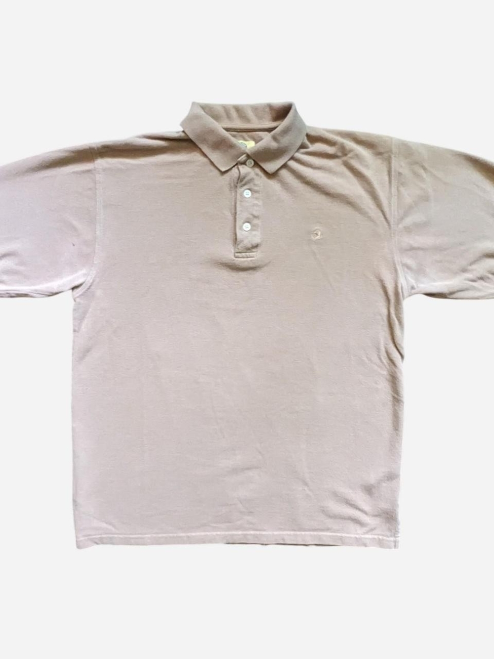 mens brown casual vintage golf polo